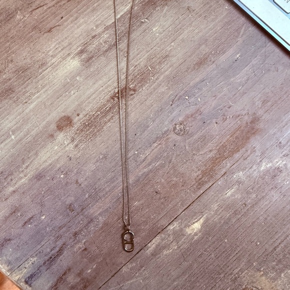 Dior Silver Chain Necklace
